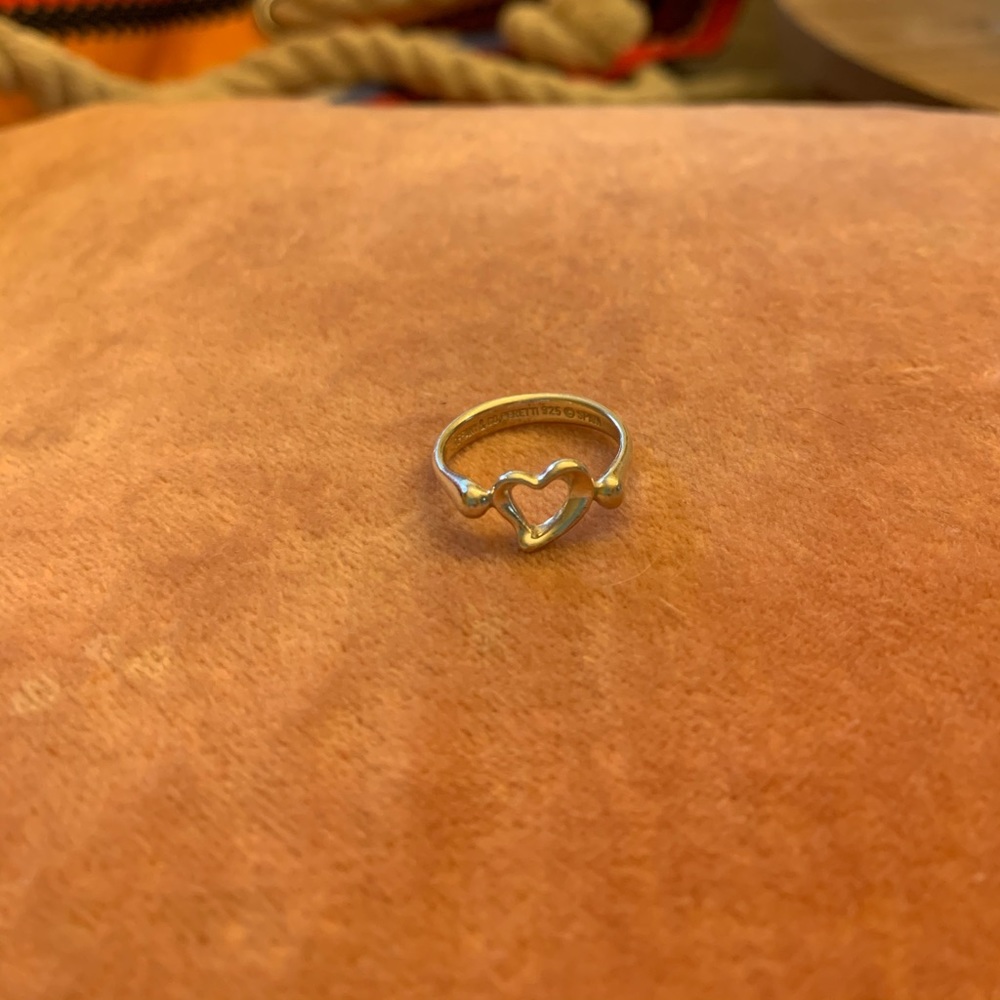 Tiffany & Co open heart ring